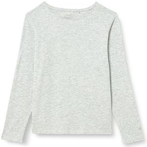 4F Longsleeve F218 Cold Light Grey Melange XXL voor dames, Koud lichtgrijs gemêleerd, XXL