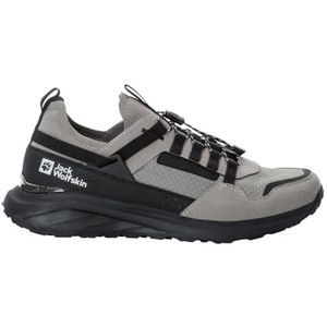 Jack Wolfskin Dromoventure Athletic Low M wandelschoen voor heren, Smokey Grey, 41 EU