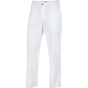 BP 1368-686-21-56l, Herenbroek, met zakken 230,00 g/m², stofmix met stretch wit, 39/40l