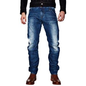 G-STAR RAW Arc 3D Slim Fit Jeans voor heren, Blauw (Middeleeuws Vernietigen 5773-3142), 27W / 34L