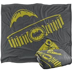 BATMAN Silky Touch Super Zachte Sprei Deken, 152 x 127 cm