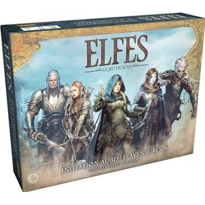 Asmodee - Black Book Editions - Elfen: het rollenspel - Inleiding tot het avonturenspel in de Terres d'Arran - Bordspellen - Rollenspellen vanaf 14 jaar - 2 tot 6 spelers - Franse versie