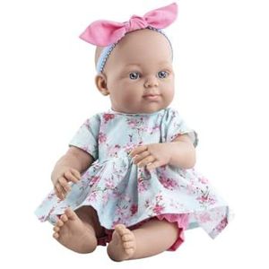 Paola Reina Minipikolines babypop blank meisje met blauwe ogen 32cm