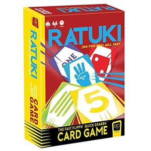 The OP USAopoly - Ratuki - Kaartspel - Snel Kaartspel Perfect Voor Familiespelavond - Vanaf 7 jaar - Voor 2 tot 5 Spelers - Engelstalig