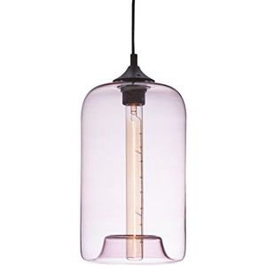 Hanglamp SOHO, Glas Glossy, 40 W, roze, ø 28 x H 18 cm