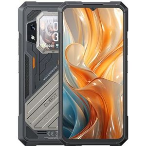 CUBOT KingKong X PRO 5G - Smartphone 6,72"" FHD+ 144Hz, 24GB RAM (12GB+12GB uitbreidbaar), 256GB ROM, camera 100 MP, batterij 10200mAh, Android 14, Dimensity 8200, zwart.