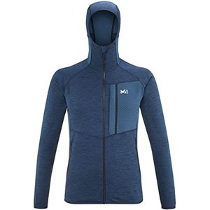 Millet - Lokka Hoodie M - lichtgewicht fleece jas voor heren - capuchon - bergbeklimmen, wandelen, trekking, lifestyle - blauw
