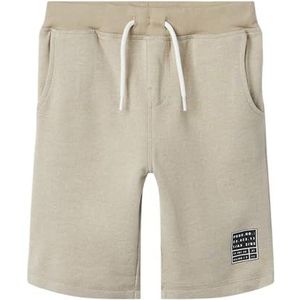 NAME IT Jongens Nkmvato Long SWE Shorts Unb Sweatshorts, beige, 146 cm