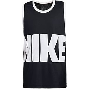 Nike Heren M Nk Df JSY Starting Five Vest, zwart/zwart/wit/(wit), L