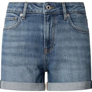 Pepe Jeans - Fitted Mary - Hoge Taille Denim Shorts