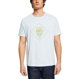 ESPRIT T-shirt voor heren, 435, pastelblauw, XL
