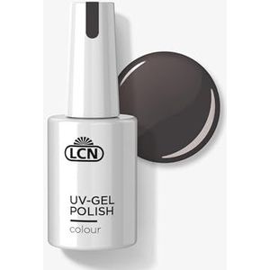 LCN Dusty Grey UV-nagellak, dekkende en langdurige shellac, zachte soak-off-oplossing, veganistisch, dierproefvrij en zonder hema, 10 ml