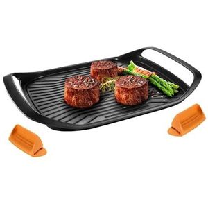 Le Creuset Signature Rechthoekige grill, geëmailleerd