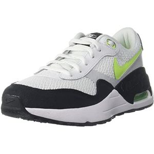 Nike Air Max SYSTM (PS), Sneaker, White/Black-Volt-Pure Platinum, 31 EU, Wit Zwart Volt Pure Platinum