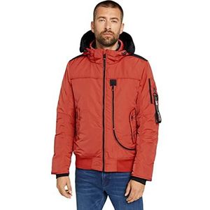 TOM TAILOR Uomini blouson jas 1026750, 26006 - Chili Oil Red, M