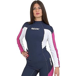 Seac RAA Long Evo Rashguard met Lange Mouwen voor Dames; UV Zwem- en Snorkeltop