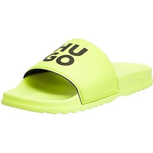 HUGO Match_it_Slid_lgsp Loafer voor heren, Helder Geel730, 45.5 EU