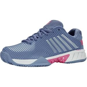 K-Swiss Hypercourt Express 2 Hb tennisschoen voor dames, Infinity Blue Blush Carmine Rose, 39 EU