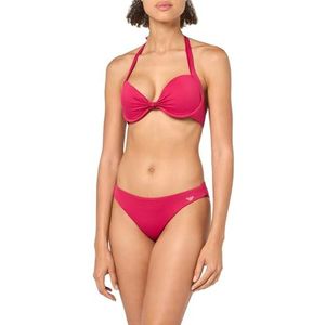 Emporio Armani Push-Up & Brief Studs Bikini Set Cherry Red, Kers Rood, XS