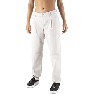 Replay Dames Jeans Joans Tapered-Fit van Comfort Denim, boter 707, 26W