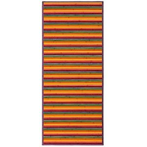 Lolahome tapijt corridor Pop oranje bamboe 75 x 175 cm Iris, 75 x 175 cm