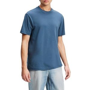 KARL LAGERFELD - JEANS - T-shirt - Blauw - Ronde Hals - Kwartmouw