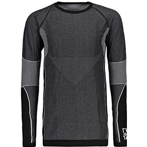 CMP - Kid Naadloze Sweat, Zwart, 6/8A