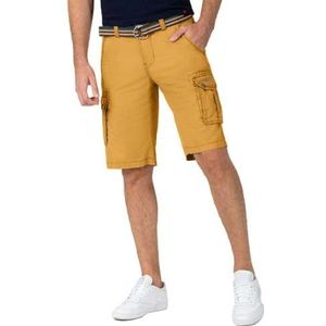 Timezone Heren Loose Maguiretz Shorts, geel (Washed Ochre 7028), 30