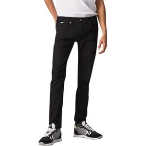 Pepe Jeans Skinny Fit Jeans voor heren, Zwart (Denim-s92), 34W / 34L