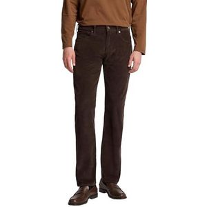 7 For All Mankind The Straight Corduroy Coffee Bean, bruin, 28W