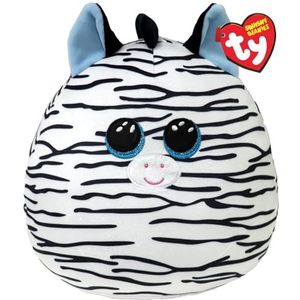 Ty Xander Zebra Squish a Boo 35 cm - Squishy Beanies voor kinderen, Baby Soft Pluche Speelgoed - Collectible Knuffel Gevulde Teddy