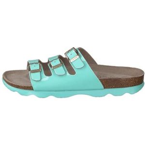 Superfit Pantoffels met voetbed voor meisjes, turquoise, 29 EU