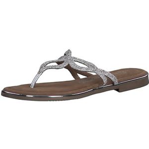 MARCO TOZZI Mule by Guido Maria Kretschmer 2-27128-42 dames, Silver, 36 EU