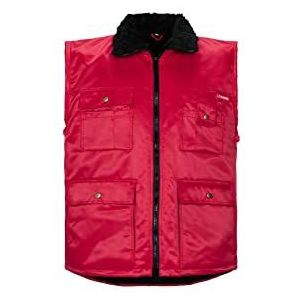 Planam Piloten vest ""Gletsjer"" maat M, rood, 343048