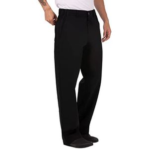 Chef Works A674-L Executive Chefs Trouser, Groot, Zwart