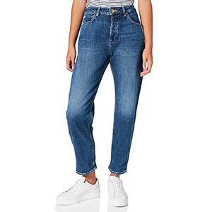 Lee Womens Carol Button Fly Jeans, MID Newberry, 25W x 33L