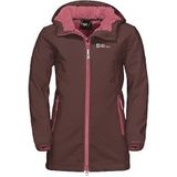 Jack Wolfskin Kissekat Coat Girls Softshell jas, framboos, 104 uniseks kinderen, Framboos