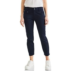 Street One Dames stoffen broek casual, blauw (deep blue), 34W