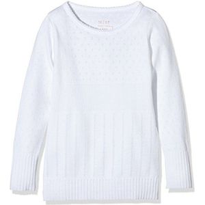 Noa Noa miniature Mini Noos Doria blouse voor meisjes, wit (white 1), 134 cm (9 Jaren)