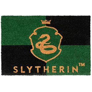 Harry Potter Slytherin Deurmat - Antislip Kokosmat ( 40 x 60 cm)