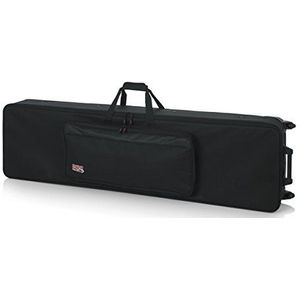 Gator Cases Lichtgewicht keyboardkoffer voor Slim Extra Lang 88 toetsen keyboards en elektrische piano's (GK-88 SLXL)