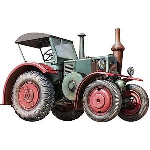 Mini Art 24010 1:24 Dt. Tractor D8506 m. Cabinedak - getrouwe replica, modelbouw, plastic bouwpakket, knutselen, hobby, lijmen, modelbouwset, montage, ongelakt