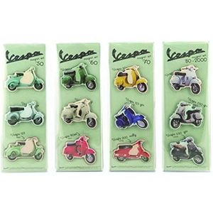 Magneetbord Vespa Silhouette 1951-2005