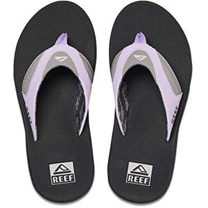 Reef Fanning Teenslippers voor dames, Grijs Grijs Purple Gpp, 38.5 EU