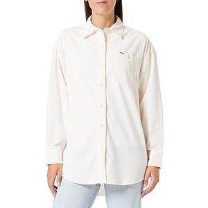 Wrangler Dames Corduroy Shacket Shirt, Doll, XL