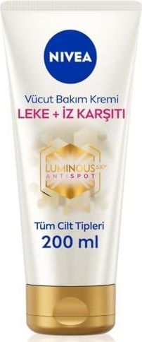 NIVEA - Luminous 630 - Body Crème - 200 ml - Anti-Striae en Pigmentvlekken