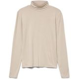 Vmlava - T-shirt - Hoge Hals - Lange Mouwen - Loose Fit