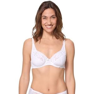 Playtex - Flower Elegance - Omsluitende BH - Wit - Kant