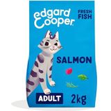 Edgard & Cooper Kattenvoer, gesteriliseerd of actief, voor volwassenen, natuurlijk, zonder granen, 2 kg, zalm, licht verteerbaar, gezonde voeding, smakelijk en evenwichtig