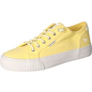 MUSTANG 1420-304 Sneakers voor dames, geel, 37 EU, geel, 37 EU